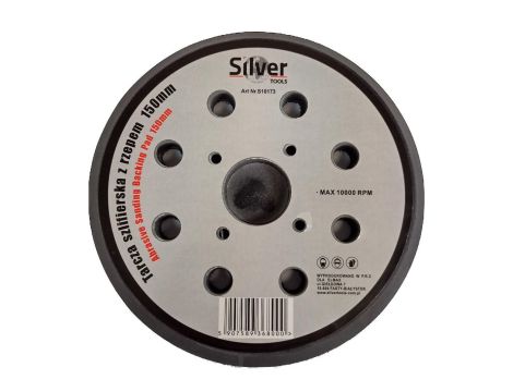 DYSK DO SZLIFIERKI MIMOŚRODOWEJ 150mm PNEUMATYCZNEJ /SILVER