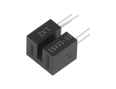 EE-SX493 Czujnik fotoelektryczny typu nadajnik-odbiornik, montaż THT