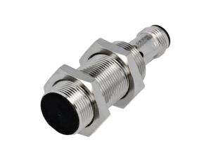 E2BM18KS08M1C1 Czujnik indukcyjny o zasięgu 08mm, konfiguracji wyjścia NPN / NO, napięciu zasilania 1030VDC, obudowie M18