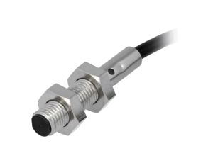 Czujnik indukcyjny o zasięgu 02mm, konfiguracji wyjścia PNP / NC, napięciu zasilania 1030VDC, maksymalnym prą E2BS08KS02WPB22M