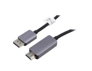 Kabel DisplayPort 1.4,HDMI 2.1 DisplayPort wtyk HDMI 1m DB-340305-010-S