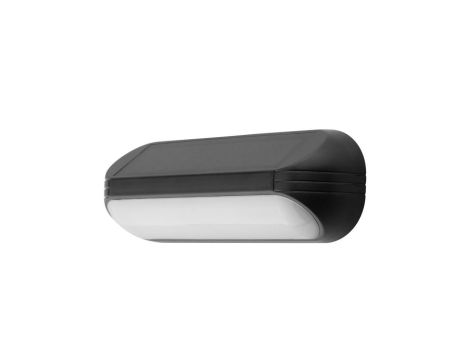 Lampa Solarna Ogrodowa LED Kinkiet Ścienny Elewacyjny 3000K + RGB KEOS LUMILED