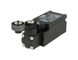 Wyłącznik krańcowy z dźwignią o promieniu 26mm i rolką z tworzywa Ø17,5mm D4N-1A20