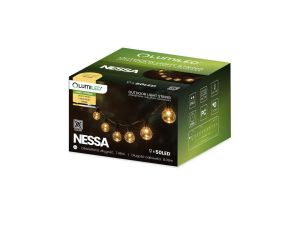 Girlanda Ogrodowa Łańcuch Świetlny 8m 50x LED 3000K NESSA Lumiled