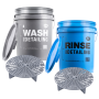 K2 WIADRO DETAILINGOWE 20 L NIEBIESKIE "RINSE" - 4
