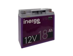 Akumulator VRLA AGM 12V 18Ah (żywotność 6-9lat) INERGE PRO IN-12-18-AL