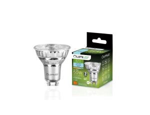 Żarówka LED GU10 6W = 50W 580lm 6500K Zimna 38 Szklana LUMILED