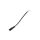 Wtyk zasilania DC 2.1 / 5.5 mm MONTAŻOWY Z KABLEM ZATRZASK 15cm