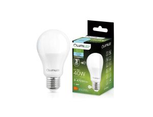 Żarówka LED E27 A60 5W = 40W 470lm 6500K Zimna 260 LUMILED