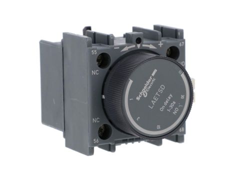 Styki pomocnicze z opóźnieniem czasowym Easy TeSys Control do styczników LC1E LAETSD