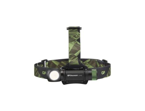 Czołówka ładowalna LED GP Discovery CHR35, 600lm / 1451703500