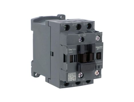 Stycznik mocy Easy TeSys Control AC-3, 6A, 3NO (1NO), cewka 24V DC LC1E0610BD