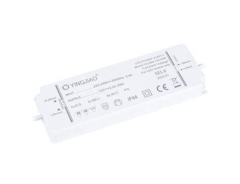 Zasilacz stałonapięciowy LED Yingjiao YSL50M 12V 2,5A 30W IP44