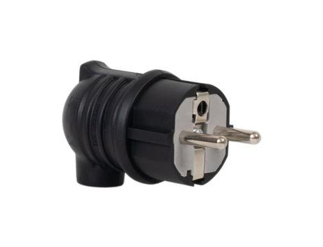 Wtyczka gumowa kątowa NOVA 16A 230V F6.0362