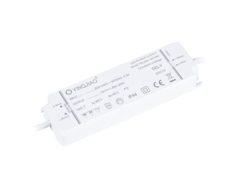 Zasilacz stałonapięciowy LED Yingjiao YSL20M 12V 1,66A 20W IP44