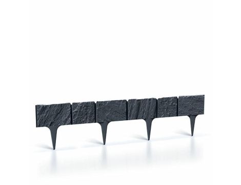 PROSPERPLAST OBRZEŻE OGRODOWE 3,9m GARDEN STONE ANTRACYT