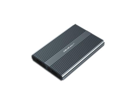 Qoltec Obudowa kieszeń na dysk M.2 SSD SATA NVMe USB-C DUAL 2 x 2TB