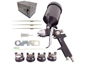 SILVER PISTOLET LAKIERNICZY 1,3/1,4/1,7/2,0mm 600ml