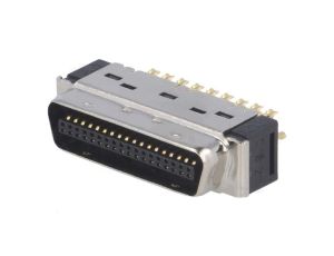 Złącze: MDR PIN: 36 ekranowane na przewód Mat: poliester wtyk 10136-3000PE