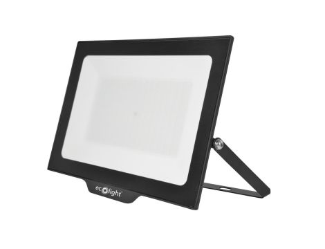 Projektor z możliwością podłączenia czujnika ruchu 200W 18000lm 6500K IP65 czarny naświetlacz NL-1 EC20196