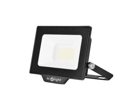 Projektor z możliwością podłączenia czujnika ruchu 20W 1800lm 3000K IP65 czarny naświetlacz NL-1 EC20179