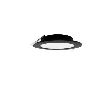 Oprawa downlight P/T okrąg 12W 1200lm 4000K IP20 czarny DL-1 EC20464