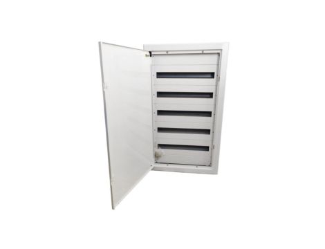 Rozdzielnica podtynkowa metalowa 120 modułowa 5x24 523x965x130 RAL9003 IP30 MP120/5/24