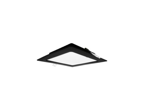 Oprawa downlight P/T kwadrat 12W 1200lm 4000K IP20 czarny DL-1 EC20468
