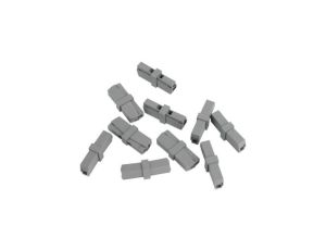 10 sztuk szybkozłączki oświetleniowe zaciskowa 0.2-2.5 mm 450V 24A z przyciskiem VDE UL DGN 4197