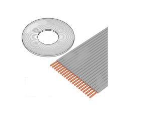 Przewód: wstążkowy 0,635mm drut Cu nieekranowany szary 30,5m 3749-26 (100FT)