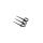 Opaska Kablowa OK-36100B 3.6x100mm CZARNA