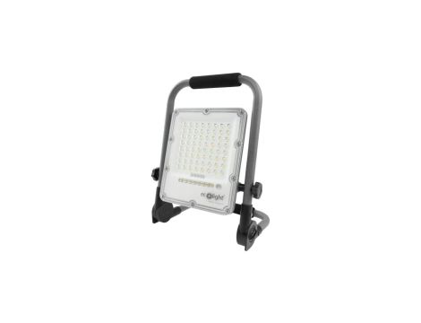 Projektor przenośny z akumulatorem 30W 900lm 5000K 3Ah 5V DC 2A IP65 szary 3 lata gwar. EC20495