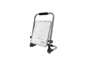 Projektor przenośny z akumulatorem 50W 1620lm 5000K 6Ah 5V DC 2A IP65 szary 3 lata gwar. EC20496
