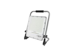 Projektor przenośny z akumulatorem 100W 2340lm 5000K 9Ah 5V DC 2A IP65 szary 3 lata gwar. EC20497