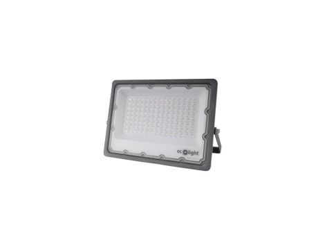 Projektor Naświetlacz LED PREMIUM 100W 10000LM 6500K IP65 kąt 90 stopni szary 3 lata gwar. EC20486