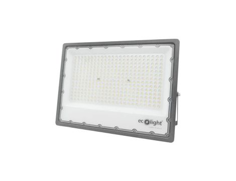 Projektor Naświetlacz LED PREMIUM 300W 30000LM 4000K IP65 kąt 90 stopni szary 3 lata gwar. EC20494