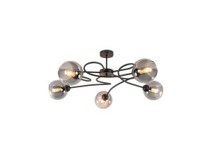 Lampa sufitowa nowoczesna 5xE27 BLOM BLACK