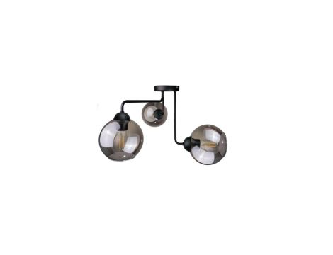 Lampa sufitowa nowoczesna 3xE27 COSMO BLACK