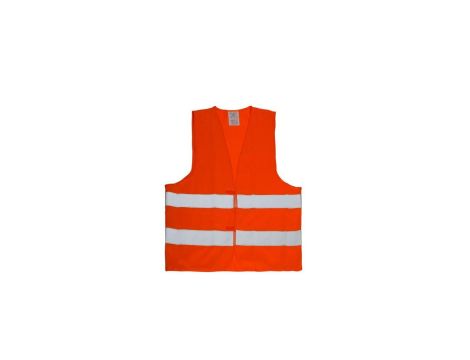 Kamizelka Ostrzegawcza Odblaskowa Pomarańczowa XXXL