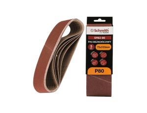 Pas bezkońcowy taśma papier ścierny P80 75x533mm 5szt Schmith