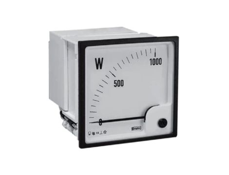 M244-213-G-24 Miernik: mocy analogowy,montażowy na panel 50/5A 400V 5060Hz