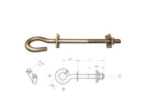 EPSH M16x210 - śruba hakowa M16, L=210mm