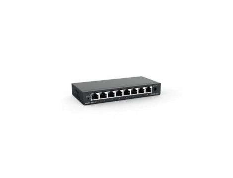 Niezarządzalny Switch Reyee 8 portów 100Mbps Metalowa Obudowa Desktop