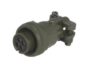 Złącze okrągłe rozmiar 14S MS/DS stop aluminium DS3106F 14S-2S