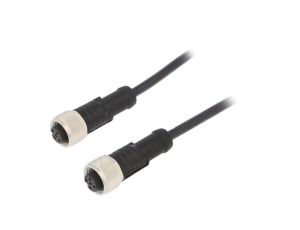 M12A05FL12AFLSB001 Kabel do czujników/automatyki 5PIN M12-M12 1m wtyk wtyk