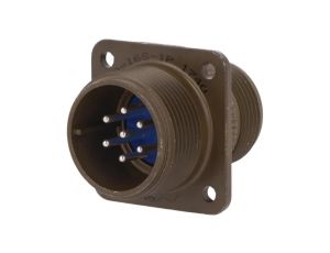 Złącze okrągłe -PIN 7 rozmiar 16S 97 stop aluminium 97-3100A-16S-1P