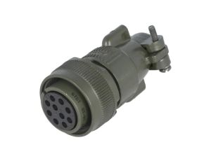 Złącze okrągłe rozmiar 18 MS/DS stop aluminium DS3106F 18-1S