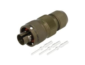 Złącze militarne 22A rozmiar 10SL VG95234 wtyk męskie -PIN 3 VG95234M-10SL-3PN