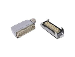 Złącze HDC męski + żeński C146 24-PIN 24+PE rozmiar E24 C14610E0249221