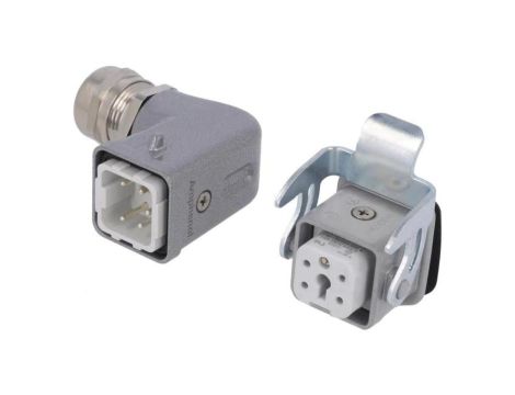 C146-10E0049264 Złącze HDC męski + żeński C146 5PIN 4+PE rozmiar A3 M20
